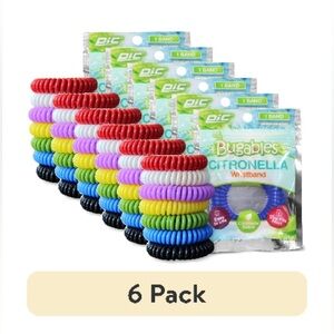 Bugables Citronella Wristbands - 6 Pack